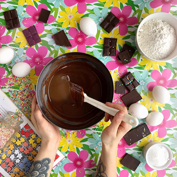 Ультрашоколадный торт