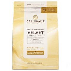 Шоколад CALLEBAUT Белый Velvet 32-33% 500 г  CHW-R2241NV-554 ; W3-554,  W3-RT-U71