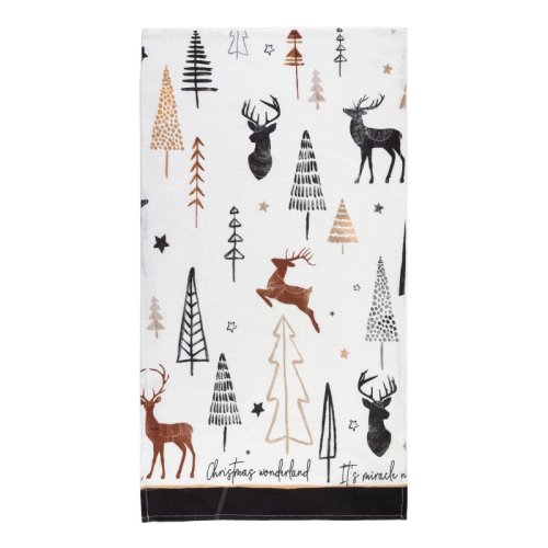 Полотенце кухонное Хлопок "X-Mas" 4980247	 