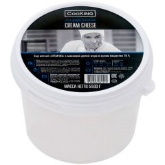 Сыр кремчиз CooKing 70% 5,5 кг 