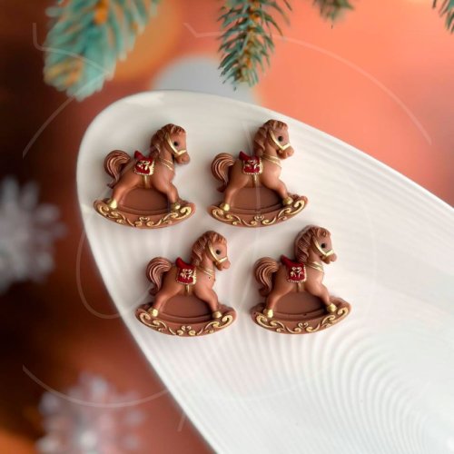 Молд силиконовый "Лошадки-качалки" 										