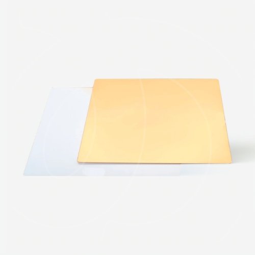 Подложка под торт Золото/Белая 3,2 мм 25х25 см 