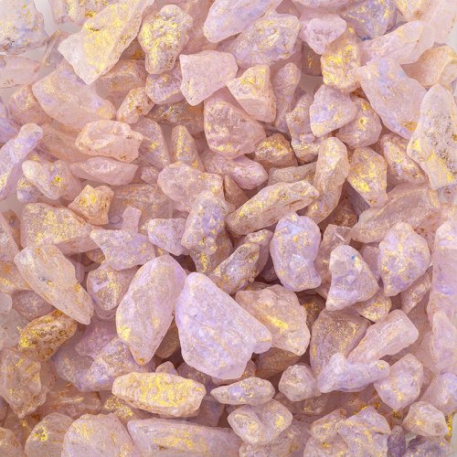 Украшение сахарное MIXIE "Вау! Кристаллы лавандовые с золотом Limited edition" 50 г 37395