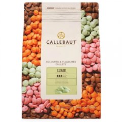 Шоколад CALLEBAUT Зелёный лимонный 500 г Lemon-RT-U70