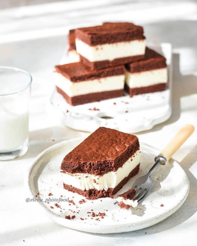 Пирожное Молочный ломтик