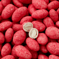 Драже "Миндаль жареный в шоколадной глазури со вкусом малины" 50 г 5793