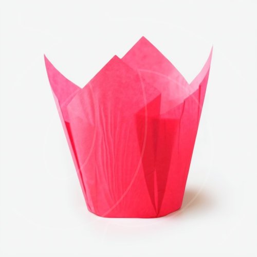 Капсула тюльпан Розовая D50 H80 мм 100 шт TULIP P 50*80 E       716050PP_R; Б-104