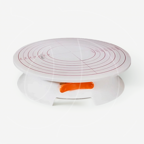 Столик поворотный для торта пластиковый со стопором 30 см Хит-16 (00-00000018)